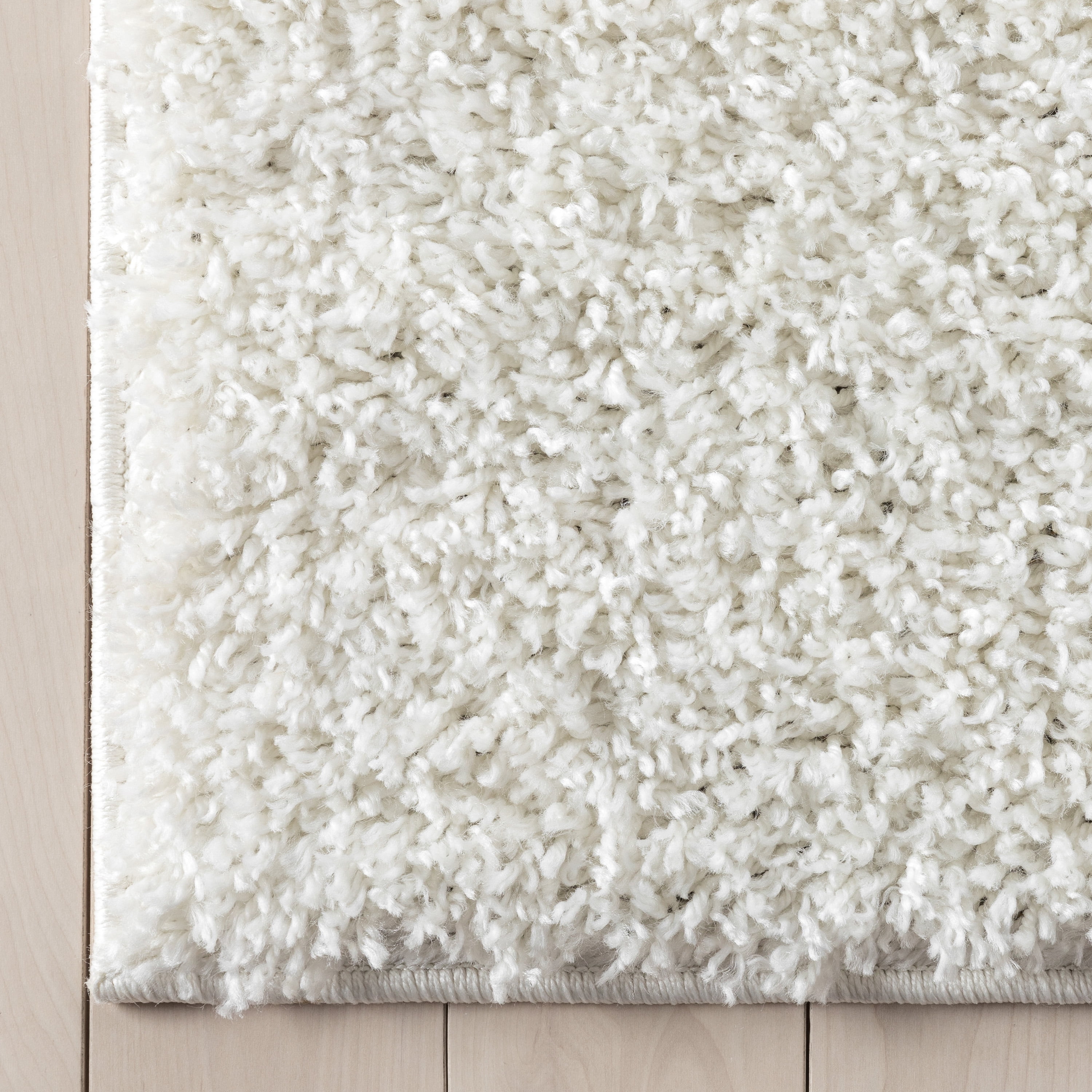 Well Woven Elle Basics Emerson Modern Textured Ivory 5'3" x 7'3" Area Rug