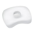 thumbnail image 1 of Almohada para piercing de oreja, soporte para cuello y cabeza, relleno de algodón PP suave y cómodo, lateral Blanco, 1 of 9