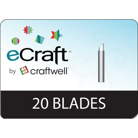 eCraft Replacement Blades 20/Pkg-, Pk 1, Craftwell