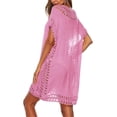 thumbnail image 4 of ZANKLEY Womens Swimsuits Cover Ups Crochet Chiffon Beach Cover Bathing Suit Bikini Wear Coverups Dress, 4 of 9