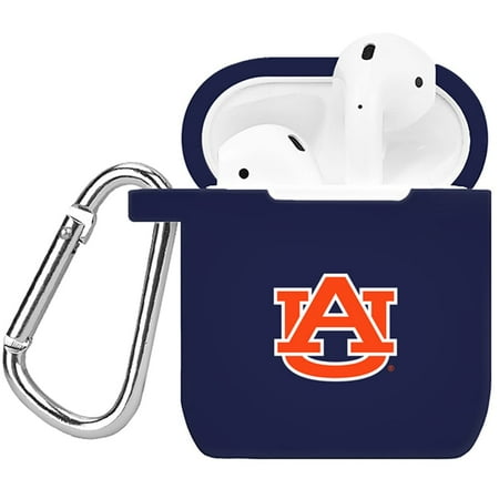 UPC: 0680487043594 | Navy Auburn Tigers Silicone AirPods Case
