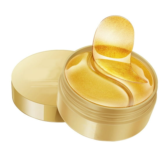 TechWave Ice Skin Extract Ladies Gold Eye Paste Fade Eye Fine Lines Dried Firming Hydrating Collagen Eye 80ml Super Hair A Day without A Jawline Toning Chew Favorites List Travel Size Spa Items Eyes