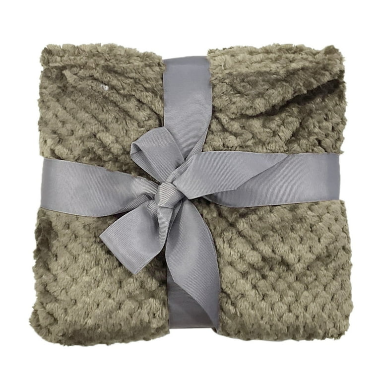 Fleece Blanket Walmart Clearance Sale! Soft Warm Plaid Fleece Bed