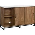thumbnail image 3 of Sauder Tremont Row Engineered Wood TV Credenza in Sindoori Mango/Natural, 3 of 18