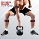 thumbnail image 4 of Pack 4 Blood Flow Restriction Bands for Legs, Arms, Glutes Occlusion Training bfr bands for Women help gain Muscle Building for Exercising your Thigh, 4 of 5