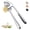 Gloss Silver, variant on Premium Garlic Press, Professional Garlic Mincer, Easy to Squeeze and Clean, Rust Proof, Efficient Ginger Crusher - Gloss Silver