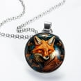 thumbnail image 2 of Fox Stunning Glass Pendant Women's Necklaces, 2 of 5