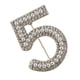 thumbnail image 1 of Broche Fernando Número 5 Mujer Imitación Cristal, 1 of 8