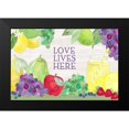 thumbnail image 2 of Reed, Tara 14x11 Black Modern Framed Museum Art Print Titled - Life is Sweet sentiment landscape II-Love Lives, 2 of 5