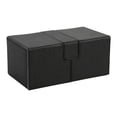 thumbnail image 1 of Yinanstore Large Size Card Deck Case ,Deck Storage Box, 200 Plus with Drawers Large Deck Box, for Football Cards ,Storage Baseball Cards, Game Cards Black, 1 of 4