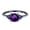 Natural Amethyst Black Tone Silver, variant on Natural Amethyst Size-5 Art Deco Round Vintage Style Triangular Cluster CZ Wedding Engagement Rings For Women 925 Sterling Silver Gifts For Her