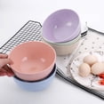 thumbnail image 4 of Unbreakable Cereal Bowls Wheat Straw Fiber Lightweight Bowl Sets 4, Dishwasher and Microwave Safe for, Rice, Soup Bowls, 4 of 5
