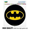 thumbnail image 3 of Batman Classic Bat Shield Logo Automotive Car Window Locker Circle Bumper Sticker, 3 of 7