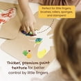 thumbnail image 4 of Palitos de miel para pintar con dedos, no tóxicos, 6 colores brillantes para niños de 1 año o más, 4 of 7