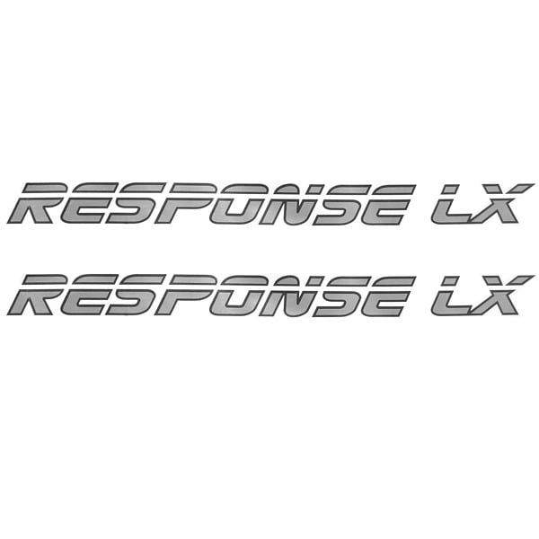 Malibu Boat Brand Decal 117126 | Response LX Silver 24 3/4 Inch Pair -  Walmart.com