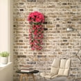 thumbnail image 4 of Yaoyar Hanging Flowers Artificial Hanging Rose Flower imulated Flower Wall Hanging Baskets for Outdoors Indoor Wall Wedding, 4 of 7
