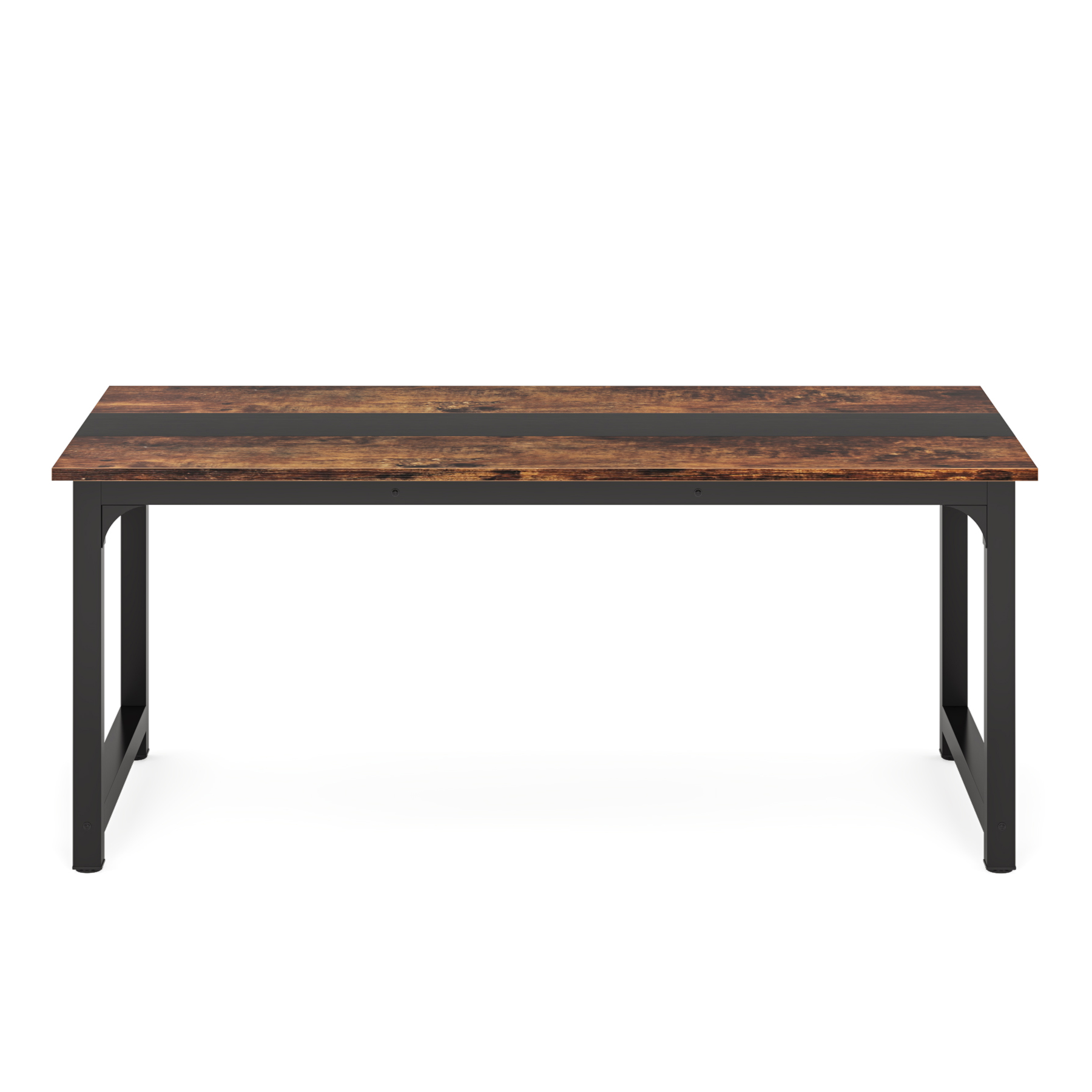 MAYEERTY 70.8 Inch Compact Conference Table, 6-Seater Office Meeting Table with E1 Engineered Wood & Metal Frame