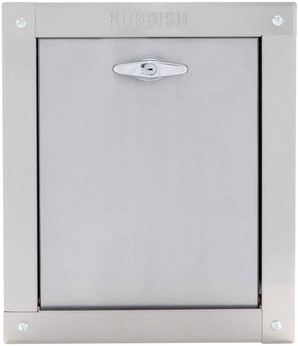 Oswald Supply ADA Compliant Trash Chute Door Bottom Hinged 15 H X 