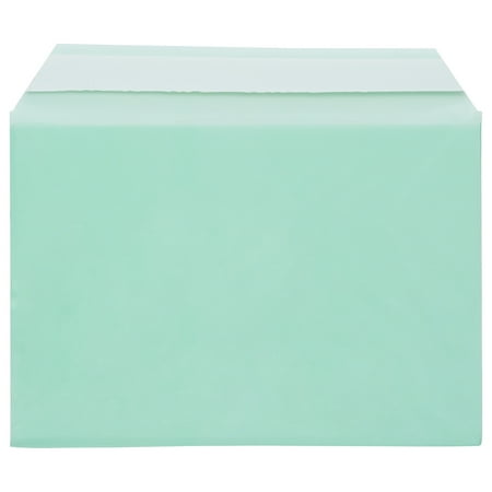 UPC: 0640522133932 | JAM Cello Sleeves  5 1/16 x 7 3/16  Green  100/Pack  Peel & Seal