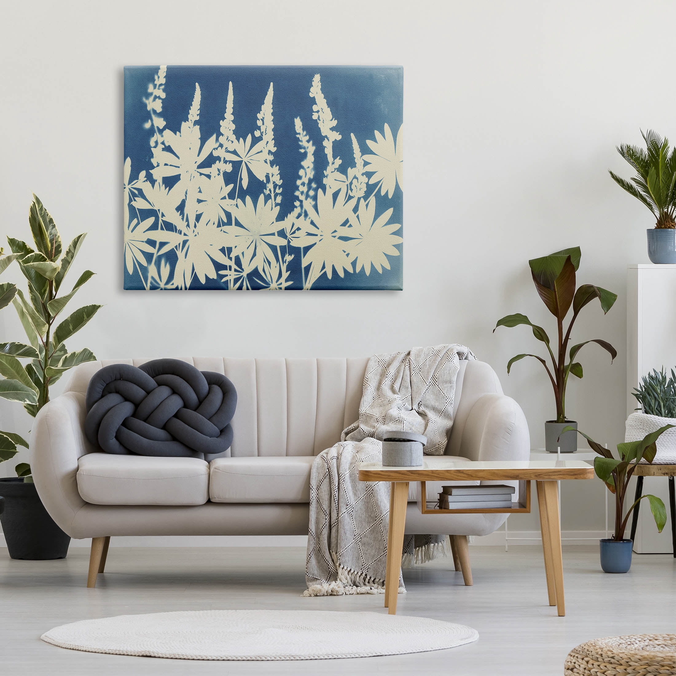 Stupell Industries Wildflower Cutout Shapes Arrangement Graphic Art Gallery Wrapped Canvas Print Wall Art, Design by Liz St. Andre