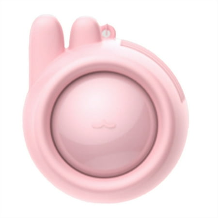 

Homeex USB Silent Portable Charging Small Fan Hanging Neck Fan Pink