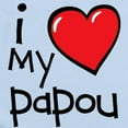 thumbnail image 2 of CafePress - I Love My Papou - Baby Light Bodysuit, Size Newborn - 24 Months, 2 of 4