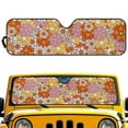 thumbnail image 2 of Uorisanigo Windshield Sunshade Front Window Sun Shade Foldable Sun Visor for Jeep Wrangler JL JLU 2018-2025 & Jeep Gladiator(JT) 2020-2025, UV Ray Reflector Hunting Camo Branches Heat Shield, 2 of 7