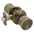 thumbnail image 4 of Brinks Passage Hall/Closet Classic Bell Style Doorknob, Antique Brass Finish, 4 of 12