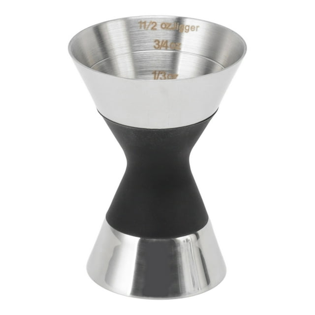 Jigger Para Barman, Cocctel Japonés Doble Jigger, 304 Acero inoxidable Medidor de Acero, Con Medichiones de Oz en el Interior, Vertido Fácil para una una unlegante y Hermosa