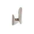 thumbnail image 1 of Anillo abierto geométrico irregular chapado en oro real de 14k, acero de titanio, anillo de borde ancho que no se decolora para mujer, 1 of 6