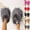 Gray, variant on Xfvqtps Fuzzy Slippers for Women Fluffy Close Toe Slide House Slippers for Indoor Bedroom Warm Furry Slipper for Winter Spring Fall Gray