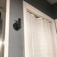 thumbnail image 5 of UNTERING Vintage Bathroom Robe & Towel Wall Hooks Hanging Industrial Iron Pipe Coat Hook Wall Mounted Heavy Duty, 5 of 6