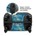 thumbnail image 2 of Fuzoiu Artistic Starry Sky Cloud Dog Print Suitcase Cover,Washable Luggage Covers for Suitcase,Elastic Luggage Protector Cover,Scratch Resistant Travel Suitcase Covers-Medium, 2 of 7