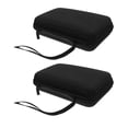 thumbnail image 1 of SOPOTUTU 2pcs Travel Case For Hard Drive EVA Storage Case Black Rectangle Waterproof Design, 1 of 6