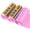 Pink 2 volume with 60 Count, variant on Handle Tie Trash Bags,5 Gallon 2 Roll Plastic Garbage Bag Liners for Waste Storage, 19.68 x 17.71 Inch Household Disposal Sacks for Bathroom Bedroom Car Office and Home Cleaning,60 Count