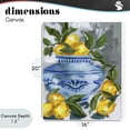 thumbnail image 4 of Stupell Industries Cottage Indigo & Lemon Vase Canvas Art, 16 x 20, by Melissa Wang, 4 of 8