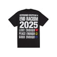 thumbnail image 2 of Supreme Men's GOODENOUGH End Racism Tee Black, from StockX, 2 of 3
