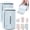 Blue, variant on Ultra Space Saving Roll Up Self Compression Organizer - Large Capacity Blanket Storage Bags, Self Compression Storage Bags, Washable Compression Bags for Storage Comforter Blanke (Blue, L)