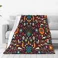 thumbnail image 1 of Balery Colorful Mexican2 Manta de Felpa Suave y Acogedora – Cobija de Franela Aterciopelada para Cama, Lavable y Cálida para Sofá, Mascotas, Transpirable-60"x50", 1 of 7
