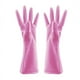 thumbnail image 4 of Guantes para lavar platos para mujer, de PVC grueso, para limpieza del hogar, resistentes al agua, de látex, duraderos, para lavar ropa, cuencos, guantes de goma, 4 of 4