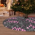thumbnail image 6 of Yiaed Lovely Mom Ever Print Christmas Tree Skirt , Tree SkirtsTree Mat for Christmas Winter Holiday Indoor Decorations-48", 6 of 7