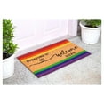 thumbnail image 2 of Calloway Mills 107832436 24 x 36 in. Coir & Vinyl Everyone is Welcome Here Rectangular Doormat - Multi Color, 2 of 6