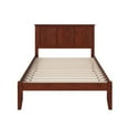 thumbnail image 3 of Leo & Lacey Madison Full Solid Wood Platform Bed in Walnut, 3 of 7