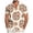 Shirt267-Beige, variant on UAYOTSE Men's Casual Striped Shirts Button Down Short Sleeve Blouse Summer Hawaiian Shirt,Sizes 6XL