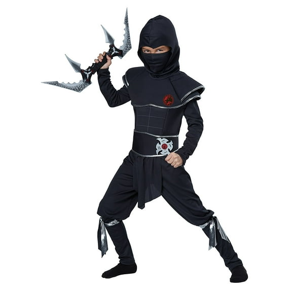 Child  Ninja Warrior Boys Costume Large