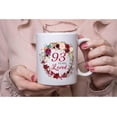 thumbnail image 3 of 1933 93rd Birthday Gifts for Women, Birthday Gifts for Women Turning 93 years old, 93rd Bday Gifts Ideas, Mothers Day Christmas Gifts for Mom, Grandma, Aunt, Wife, Sister, 93 Years Loved Mug, 3 of 7
