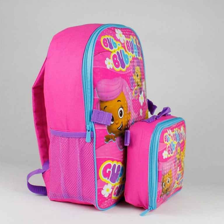 Bubble guppies 2024 backpack and lunchbox