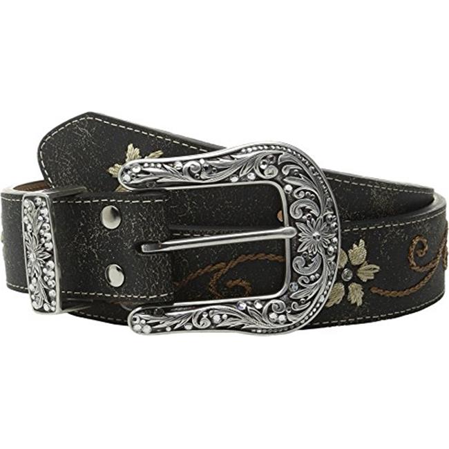 Nocona Belt - Nocona Belt N3447001-S 1.5 in. Womens Floral Scroll ...