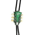 thumbnail image 4 of pitrice Guitare de Musique Country Mode Western Cowboy Rodeo Bolo Tie bola Vert, 4 of 4