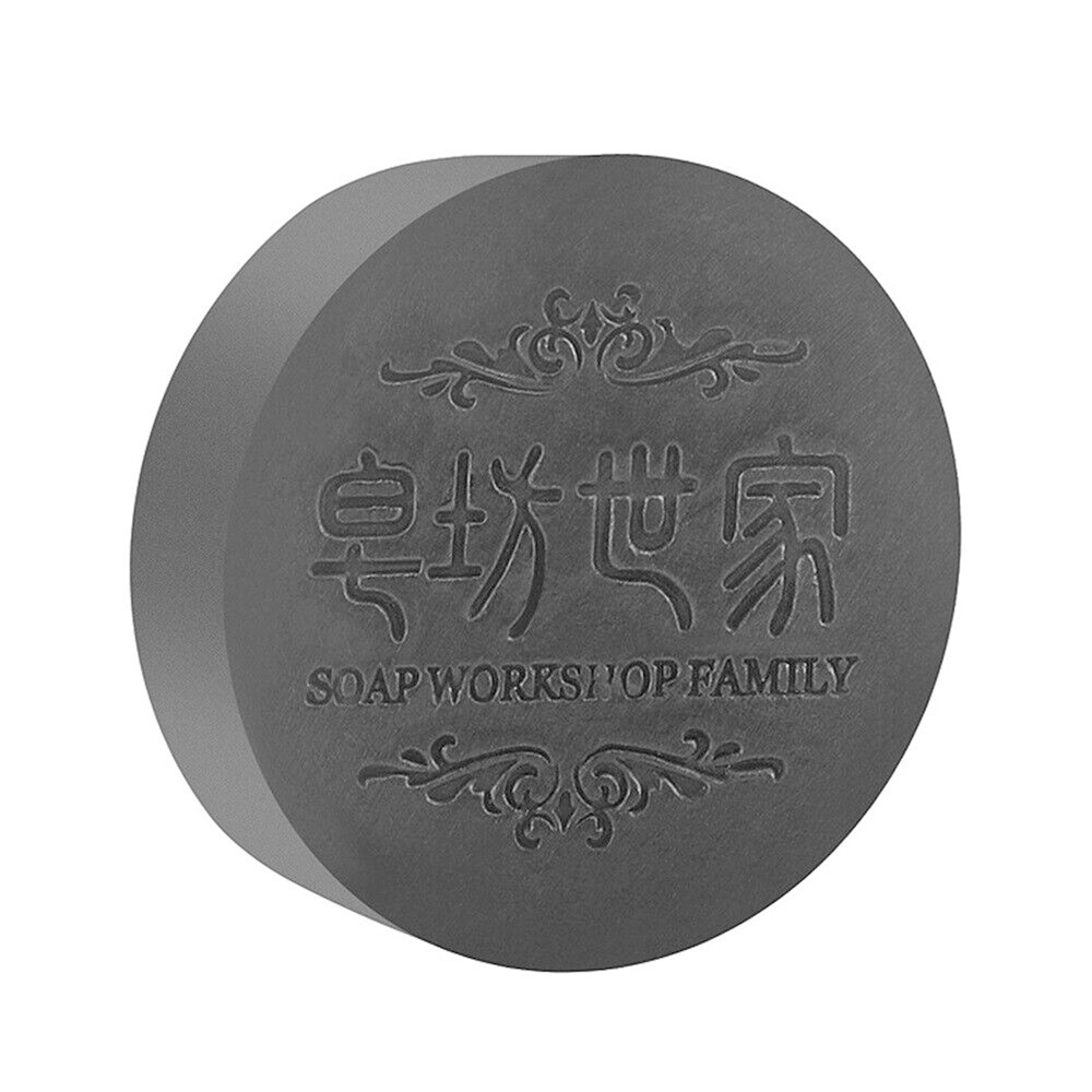 MKING Soap Cover Grey Bar Shampoo Natural Polygonum Essence Hair